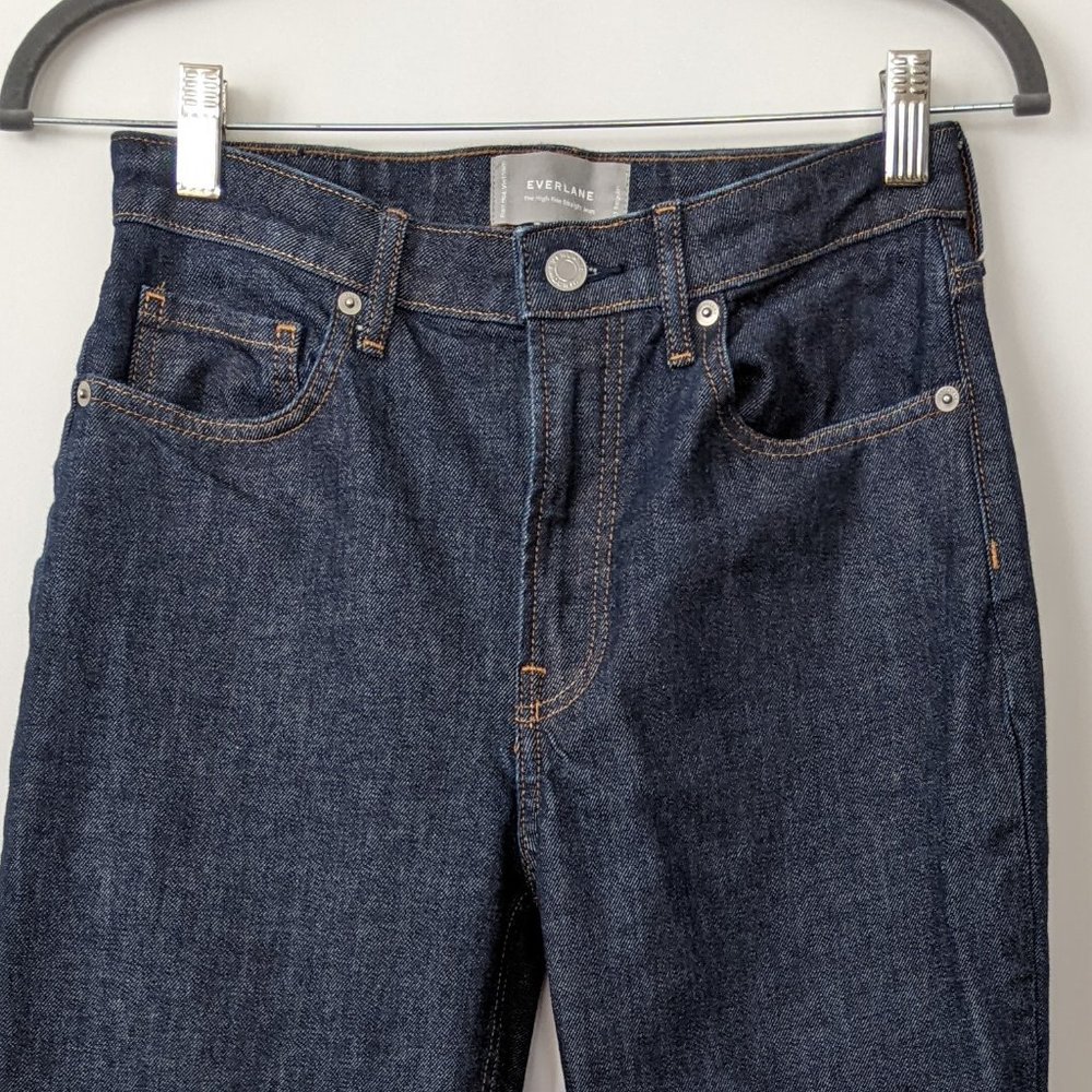 Everlane High Rise Straight Jean Size 27